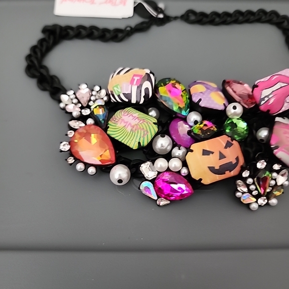 Halloween Betsey Johnson Statement Necklace - Picture 6 of 7